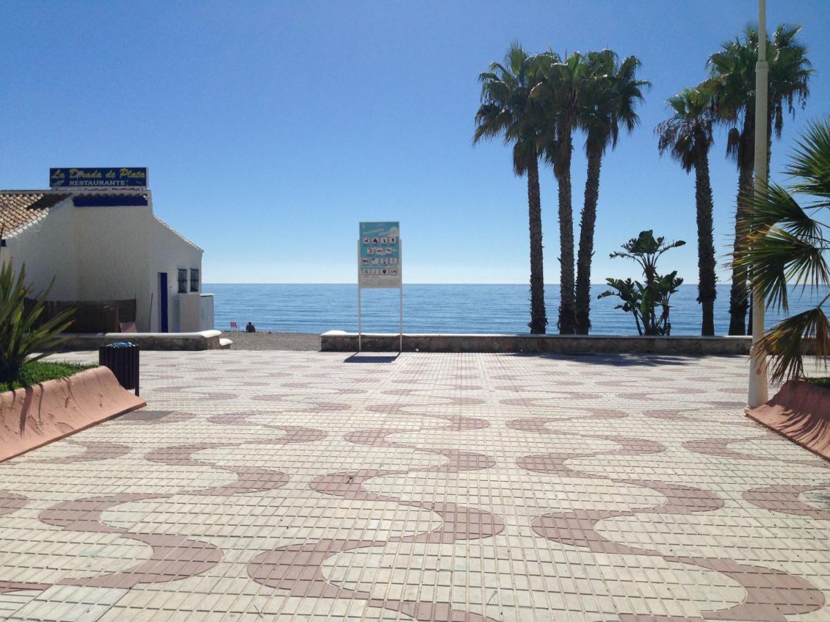 Apartamento 1A Linea Playa Com Piscina Almuñécar Eksteriør bilde